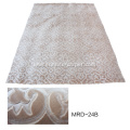 Embossing mink carpet with novel design